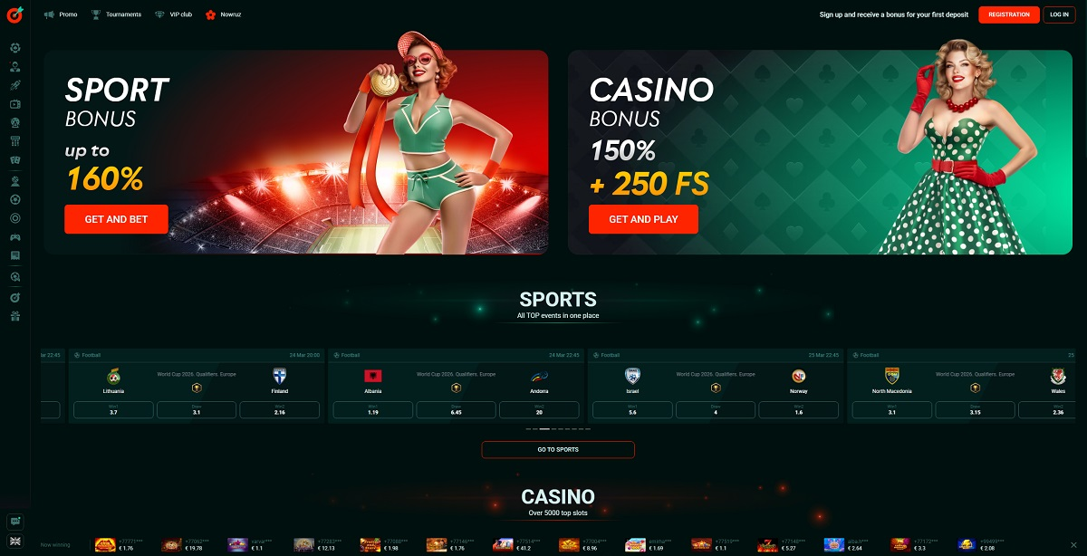 Слоты в Pinco Casino